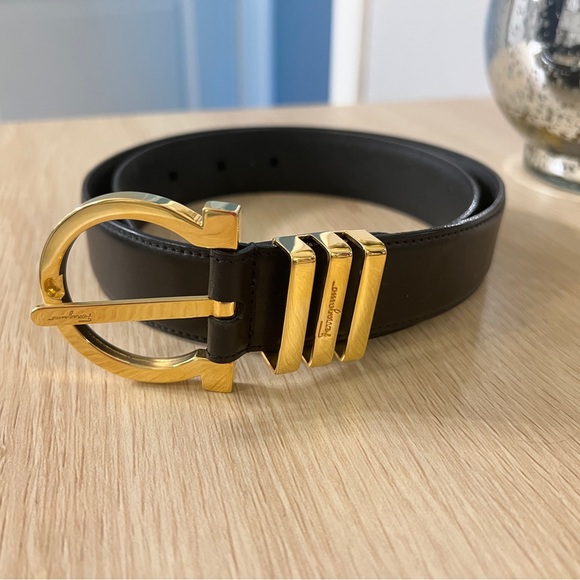 Ferragamo Black Belt 3553 - Picture 1 of 4